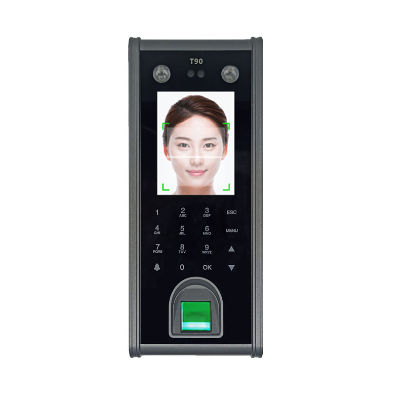 Facial and Fingerprint Door Enter Machine